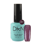 DKN SOAK OFF GEL POLISH 201 .5 Oz/15ml